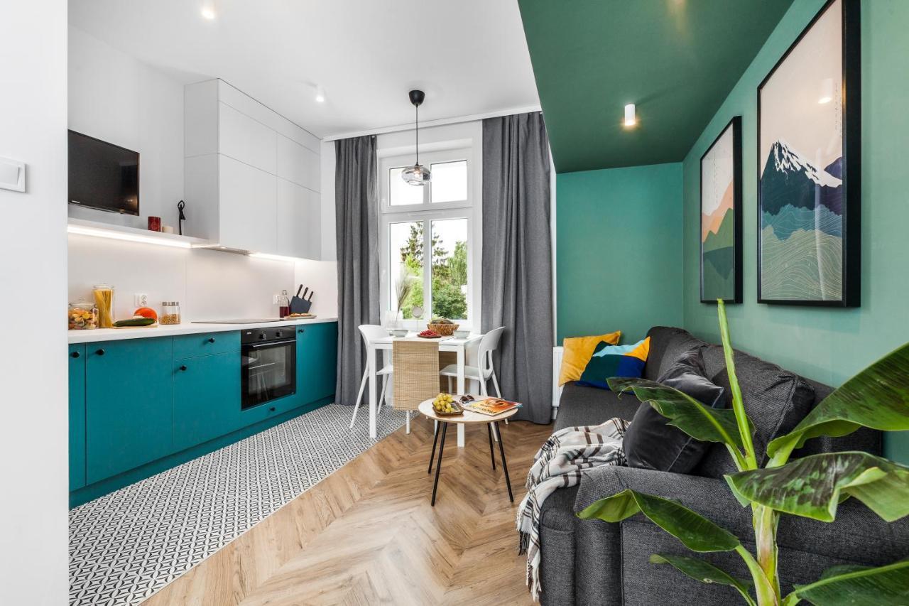 Citystay Grunwaldzka Studio Gdansk Apartment Exteriör bild