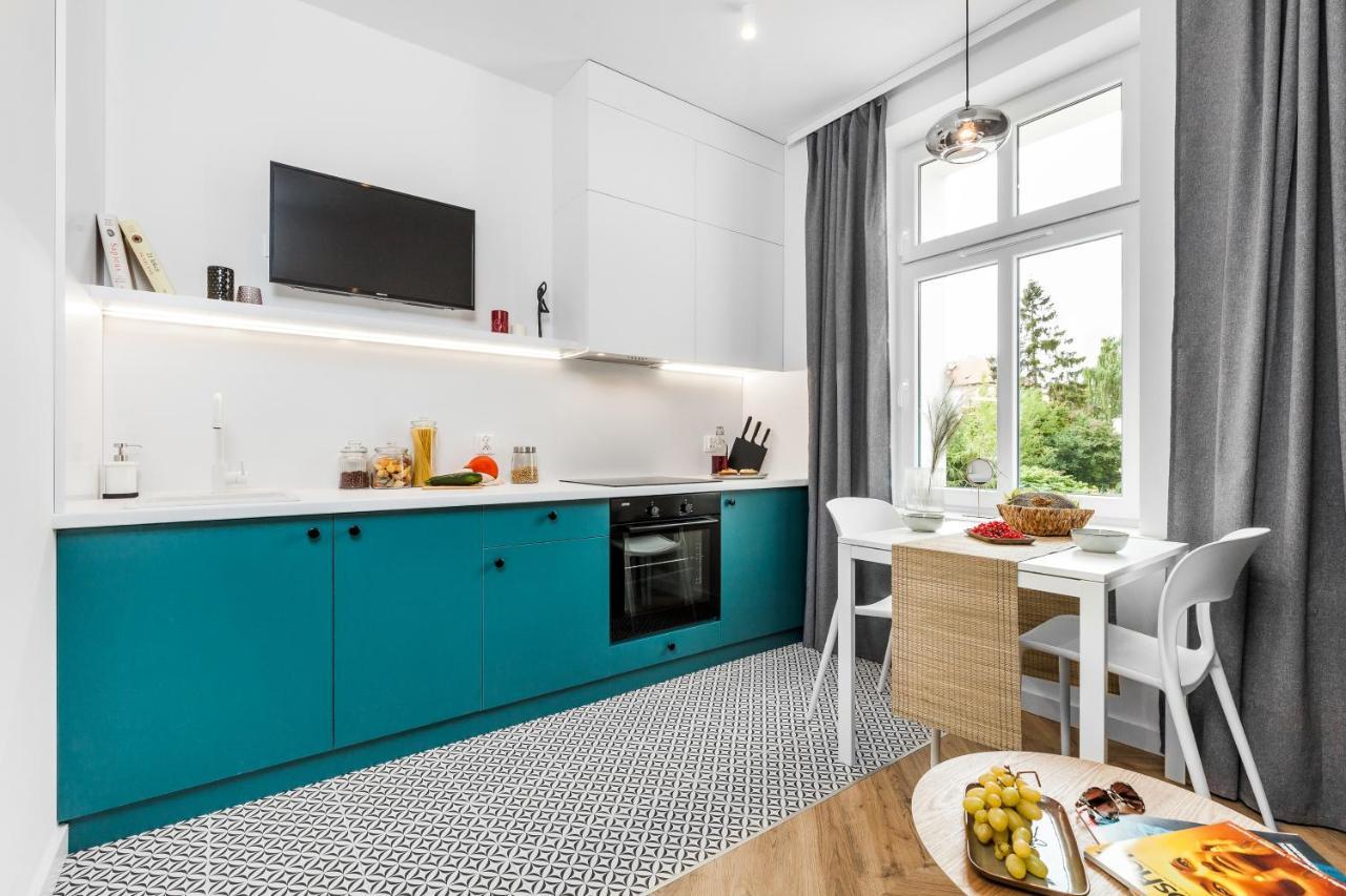 Citystay Grunwaldzka Studio Gdansk Apartment Exteriör bild