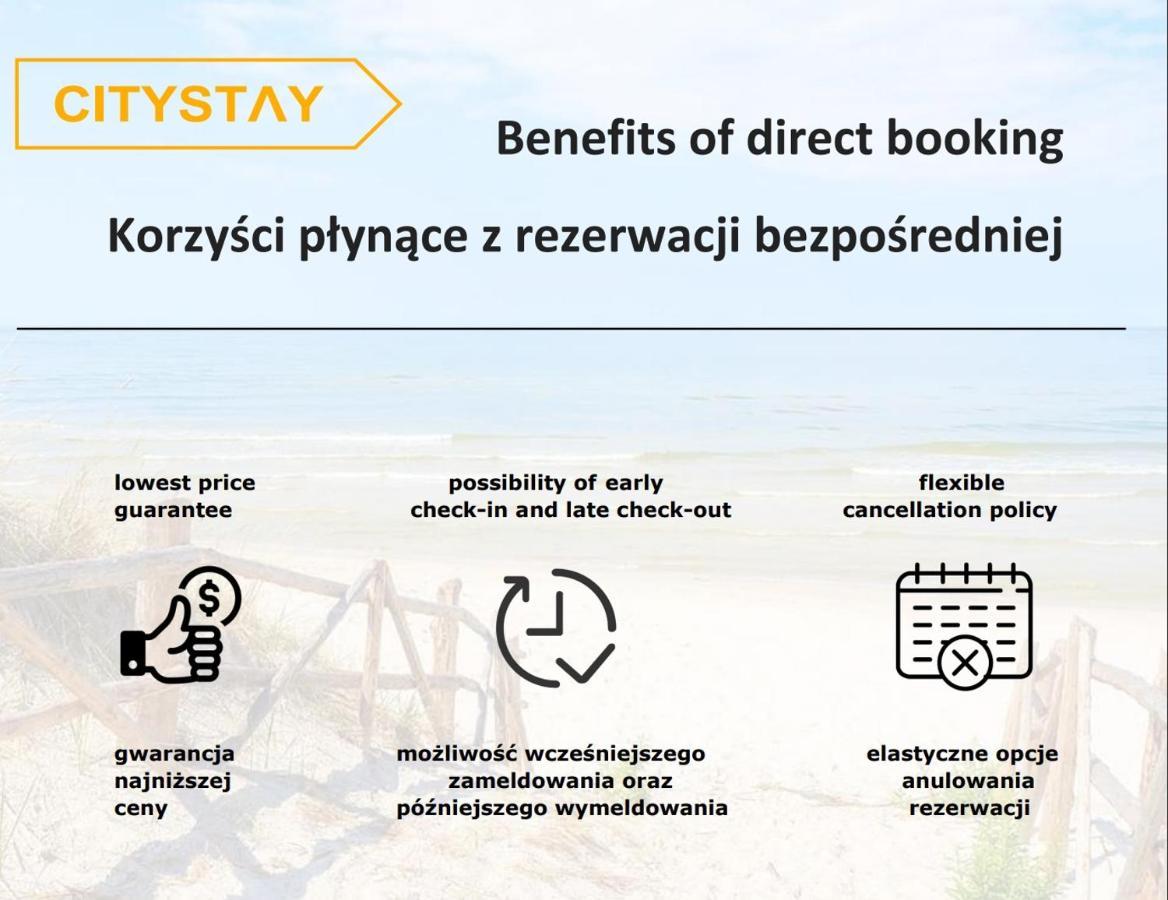 Citystay Grunwaldzka Studio Gdansk Apartment Exteriör bild